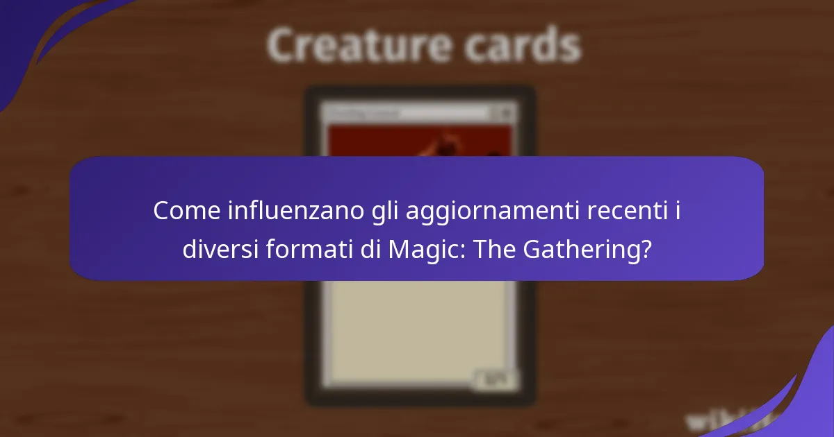 Quali carte sono state recentemente vietate in Magic: The Gathering?