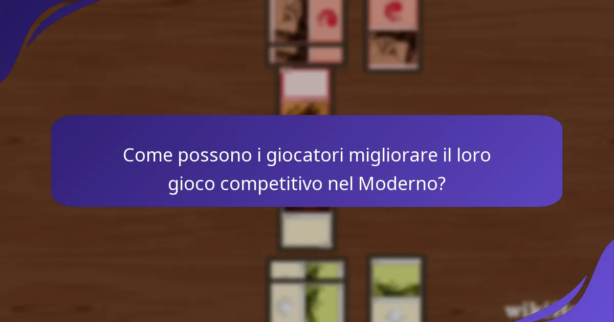 Quali archetipi di mazzi sono popolari nel formato Moderno?