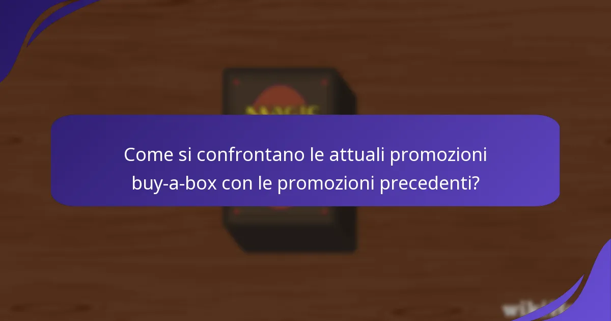 Quali carte esclusive sono incluse nelle promozioni buy-a-box?